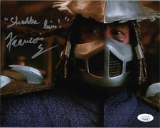 FRANCOIS CHAU Signed "SHREDDER ~TEENAGE MUTANT NINJA TURTLES" 8x10 Photo JSA COA