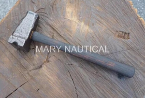 Unique 1/2" + 5/8" Blacksmith "SCARFING" Forge Welding Hammer Anvil Vintage RR - Picture 1 of 9