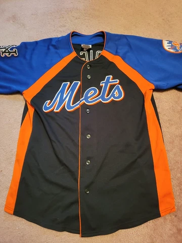 MLB Majestic New York Mets David Wright Fan Baseball Jersey, Size M Cover