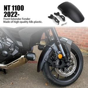 Front Fender Mudguard Extender Motorcycle Accessories For Honda NT1100 2022-2024 - Picture 1 of 8