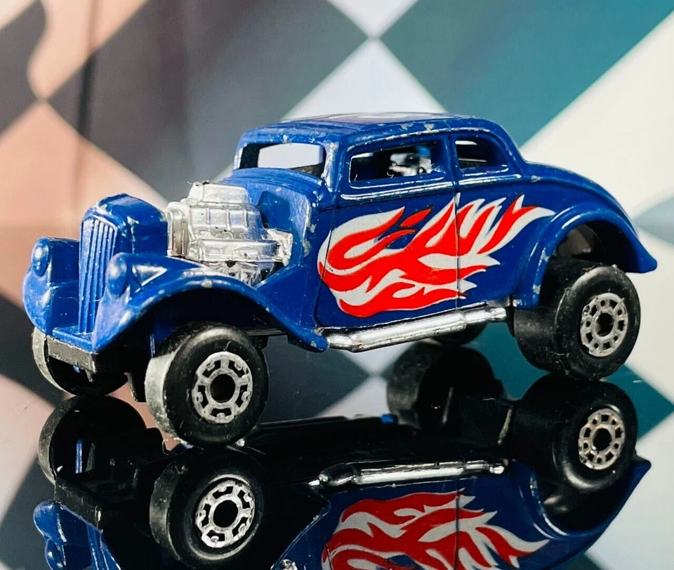 1982 Matchbox '33 Willy's Street Rod MB 69 Blue Diecast 1/50 NICE - Image 1 of 4