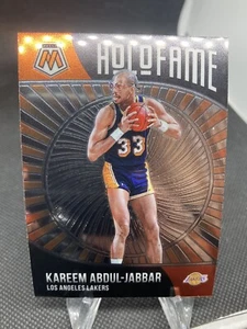 Kareem Abdul Jabbar 2021 Mosaic Holofame Insert Card No. 17 Lakers Legend 243 - Picture 1 of 2