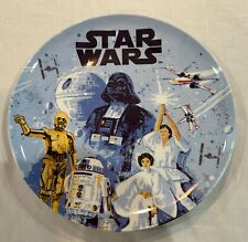 Pottery Barn Kids 2010 Star Wars Tabletop Plate Melamine  Children’s 9” Round