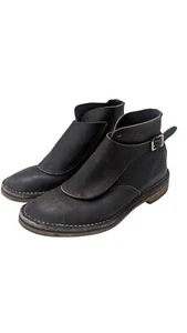 Rossi 666 Shearers Boots Brown Leather Slip Resistant Women's 8 Men's 6 - Picture 1 of 8