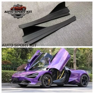 Matte Carbon Fiber Fender For McLaren 720S Coupe 2017-2022 Vs Style - Picture 1 of 8