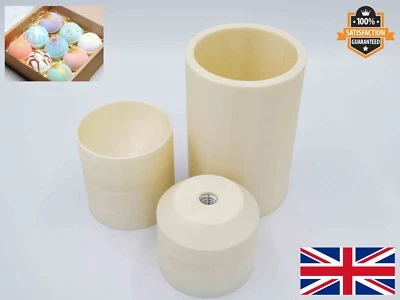 Bath Bomb Mold Press 2.25", 2.75", 3" Piston Machine Soap Form Thread M12 - NEW - Image 1 of 4
