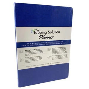 The Tapping Solution Planner Journal Book Alex Ortner Green 8.5" x 11.75" Blue - Picture 1 of 4