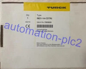 1PCS NEW TURCK IM21-14EX-CDTRi Barrier speed monitor FedEx or DHL - Picture 1 of 6