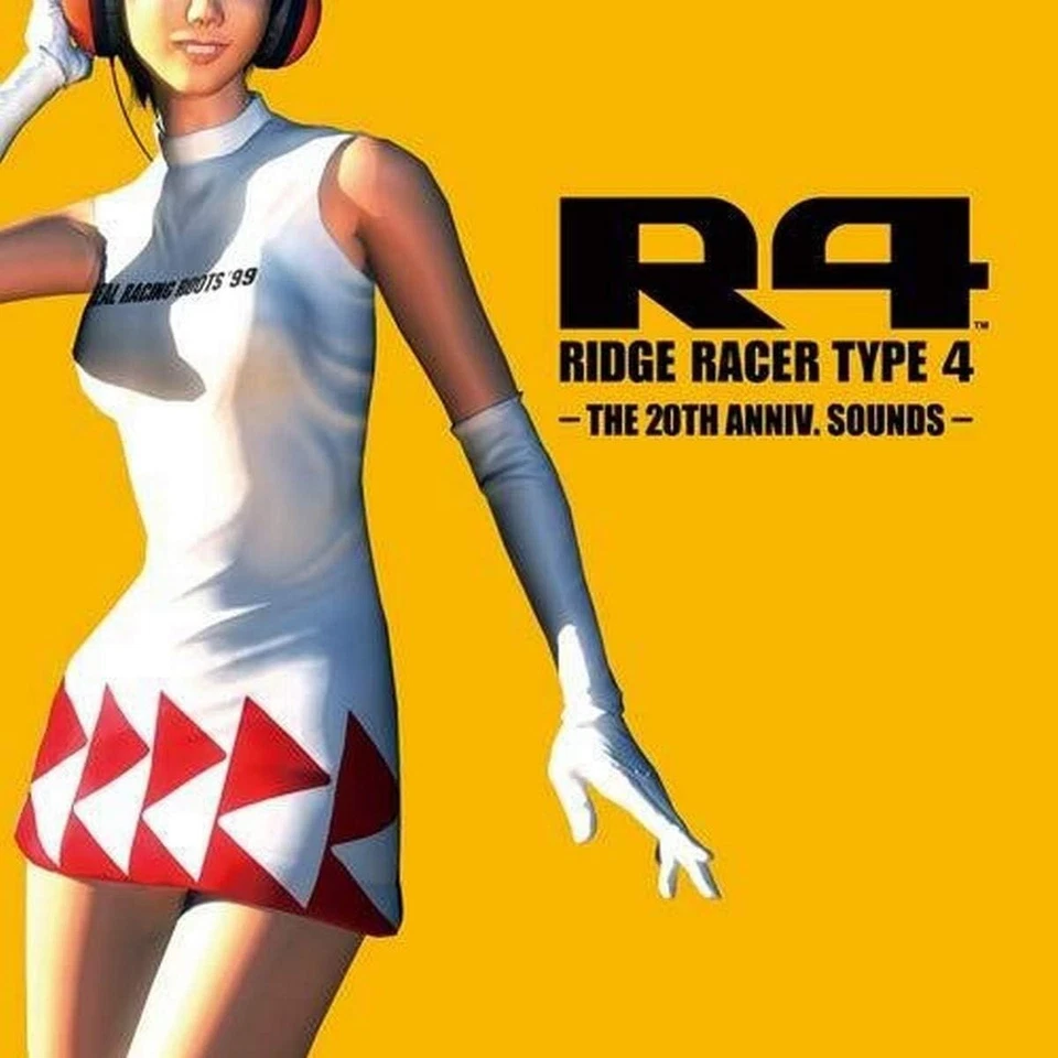 [New] R4 Ridge Racer Type 4  -THE 20TH ANNIV. SOUNDS- soundtrack CD Japan ver. - Image 1 of 1