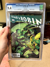 All Star Batman & Robin, the Boy Wonder #9 CGC 9.4!!