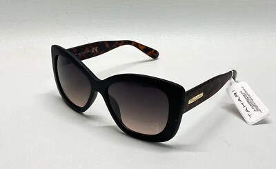 Gafas de sol Tahari TH558 OXTS ojo de gato negro mate gris tortuga degradado Foto 1 de 4
