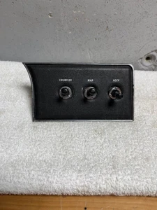 1971 72 73 Mercury Cougar Lower Dash Switch Panel with Switches - D1WB76044 - Picture 1 of 6