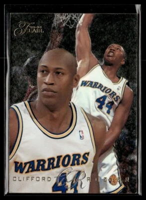1995-96 Flair Clifford Rozier #46 Golden State Warriors - Image 1 of 2