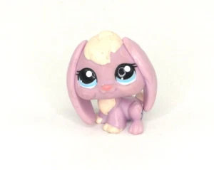 Littlest Pet Shop LPS #1705 Rabbit Power Paw Cruiser Bonus Purple Lilac Blue Eye - Picture 1 of 7