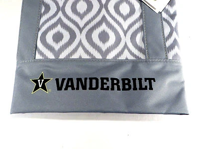 Bolso de Mano VANDERBILT Commodores Baloncesto LOGOTIPO IKAT Gris Serigrafía Diseño Nuevo con Etiquetas Foto 1 de 4