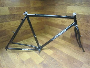 VINTAGE FAT CHANCE KICKER 26" STEEL FRAME SET 18.5" - BLACK - Picture 1 of 12