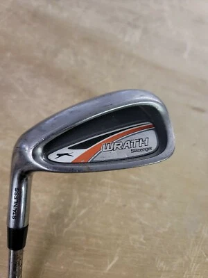 Slazenger Wrath Single 9 Iron Harrison Steel Shaft Uni-Flex LH - Image 1 of 4