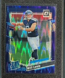 2023 Donruss Optic Will Levis Purple Shock Prizm Rated Rookie Card RC #298 - Picture 1 of 2