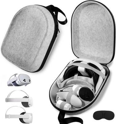 Estuche de Transporte BnLnHOGVR Compatible con Oculus Meta Quest 3S/Quest 3/Quest 2, Ap Foto 1 de 4