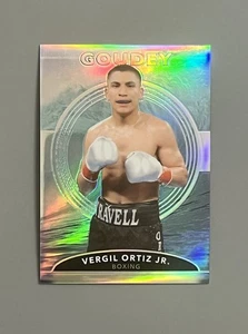 VERGIL ORTIZ JR  💎“RARE” ✨ROOKIE✨ CARD! #42/75  “OCEAN” PLATINUM REFRACTOR - Picture 1 of 4