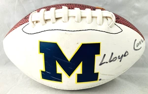 Michigan Wolverines Mini College Football Signed by Lloyd Carr Former Head Coach - Picture 1 of 3
