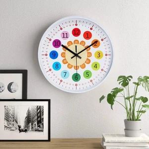 Reloj de pared Voltsify 12 pulgadas colores brillantes doble escala a batería - Imagen 1 de 7