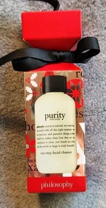 Philosophy Purity Made Simple One Step Facial Cleanser Ornament Christmas Box  - Picture 1 of 6