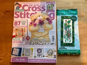 World of Cross Stitching Magazine Issue 317 March 2022 with cover kit - Picture 1 of 4