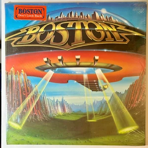 BOSTON Don't Look Back SEALED 1978 LP w HYPE STICKER ORIGINAL PRESS MINT RARE - Picture 1 of 2
