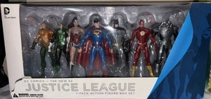 DC Collectibles DC Comics The New 52 Justice League 7-Pack Action Figure Box Set - Picture 1 of 9