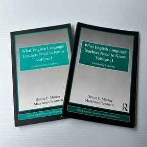 What English Language Teachers Need to Know Volume 1 and 2 - Imagen 1 de 17