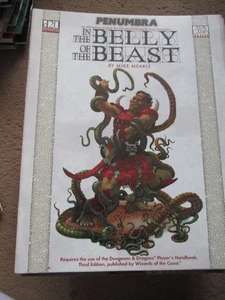 A D&D D20 3.5E IN THE BELLY OF THE BEAST  DUNGEON DRAGON - Picture 1 of 1