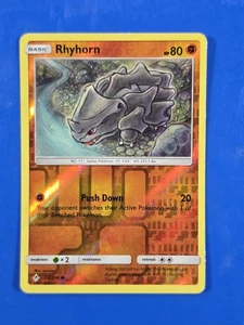 Rhyhorn 92/214 Sm-Unbroken Bonds Reverse Holo - Foto 1 di 2