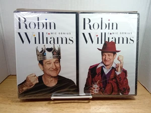 Robin Williams Comic Genius Volumes 1 & 2 (2-DVD Set) - Time Life FACTORY SEALED - Imagen 1 de 3
