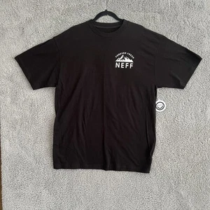 Camiseta NEFF Forever Fresh Logo Camiseta Algodón Negra Talla XL - Imagen 1 de 4