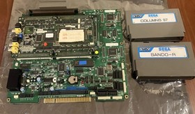 Sega ST-V Arcade Motherboard PCB w/ BIOS Tested Working Sega W/ Two Games Tested