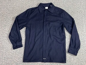 Vintage CP Company Overshirt Shirt Jacket Men's Size 3 (M) Navy Full Zip Italy - Picture 1 of 17