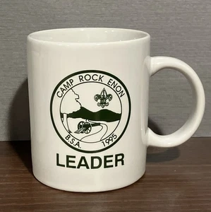 Coffee Mug B.S.A. Camp Rock Enon 1995 Leader Boy Scouts Of America - Picture 1 of 4