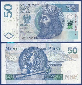 Polonia 50 Zlotych 2012 UNC P. 185 a - Imagen 1 de 1