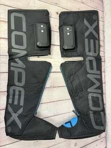 Compex - Botas de compresión inalámbricas de recuperación rápida AYRE - negras (CX201FB01) - Imagen 1 de 7