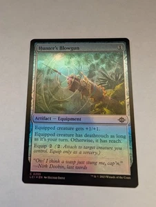 Hunter's Blowgun The Lost Caverns of Ixalan Regular FOIL MTG - Picture 1 of 1