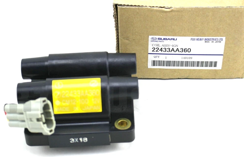 New Genuine OEM Subaru Coil Assy-Ign 22433AA360 - Image 1 of 1