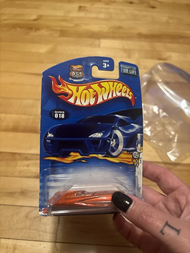 2003 Hot Wheels First Editions Wild Thing #18 (Plain Card) Open Packaging - Image 1 of 1