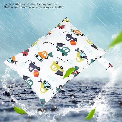 Waterproof Portable Durable Baby Diaper Nappy Storage Bag With Zipper(Car) ZMS - Image 1 of 4
