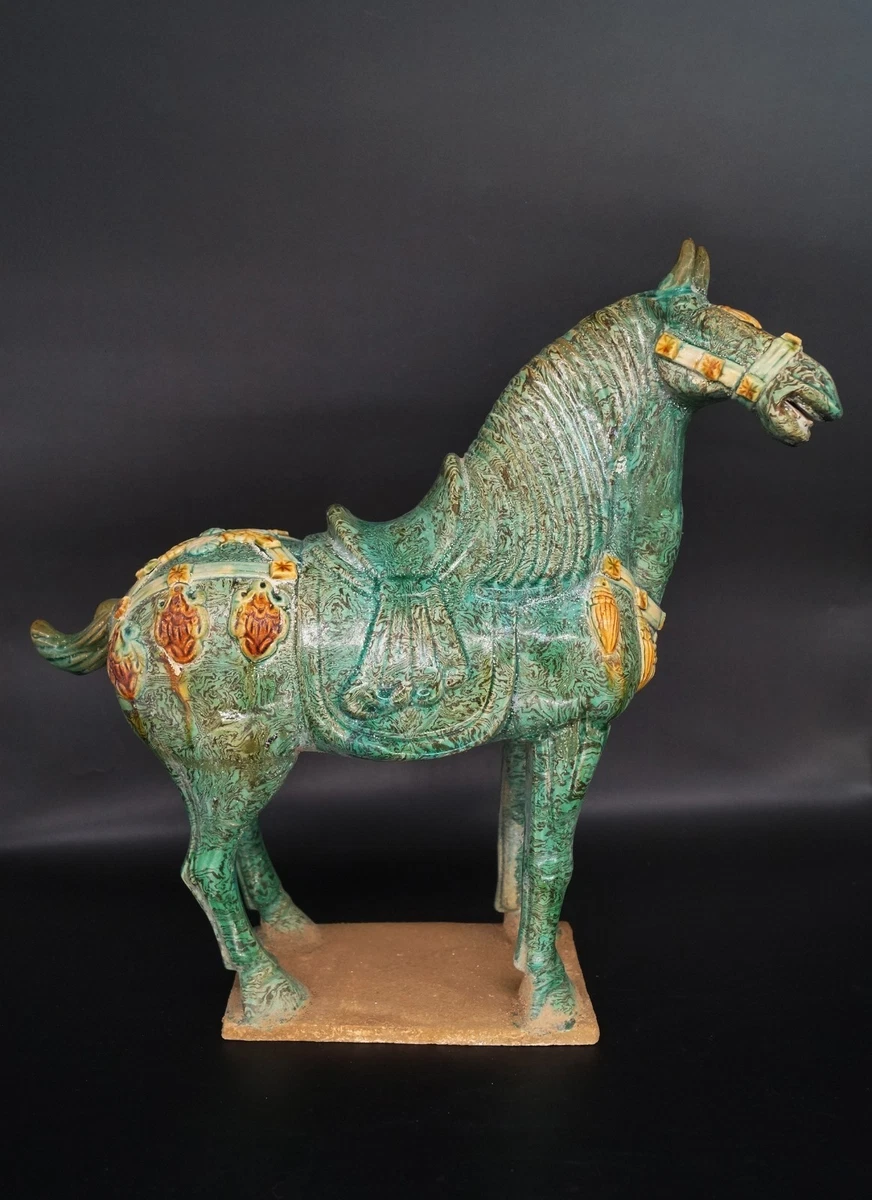 马古董原创中国唐(618-907) 中国朝代雕像、雕像| eBay