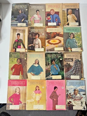 Workbasket Magazine Lot of 16 Issues from the '60's - All 1960's - Image 1 of 4