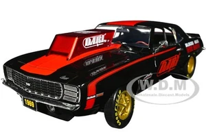 1969 CHEVROLET CAMARO SS 396 BLACK "DART" 1/24 DIECAST MODEL BY M2 40300-107 B - Picture 1 of 6