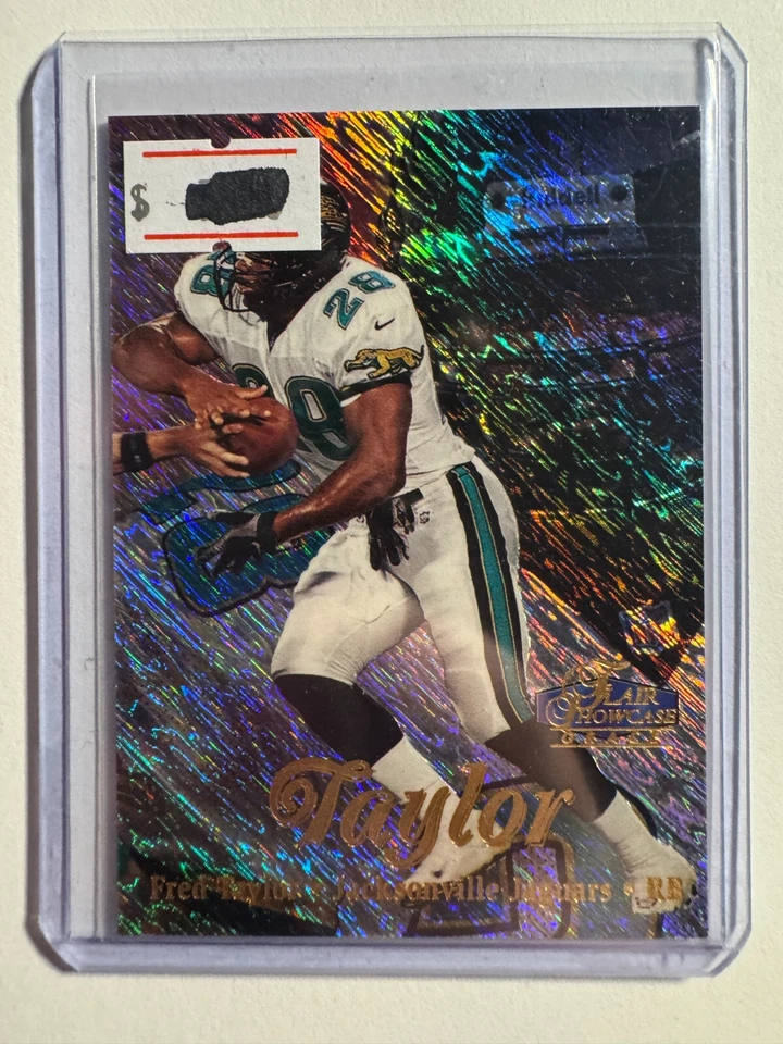 K264,621 - 1998 Flair Showcase Row 1 #22 Fred Taylor - Image 1 of 1