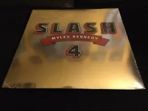 SLASH 4 featuring MYLES KENNEDY & THE CONSPIRATORS Exclusive Blue Vinyl LP - NEW - Picture 1 of 8
