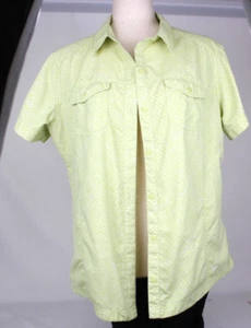 Columbia OMNI-SHADE Protección Solar Mujer XL Manga Corta Camisa Abotonada - Imagen 1 de 8